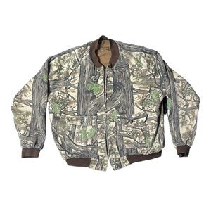 Trevanish Camo Zip Up Hoodie // gently used